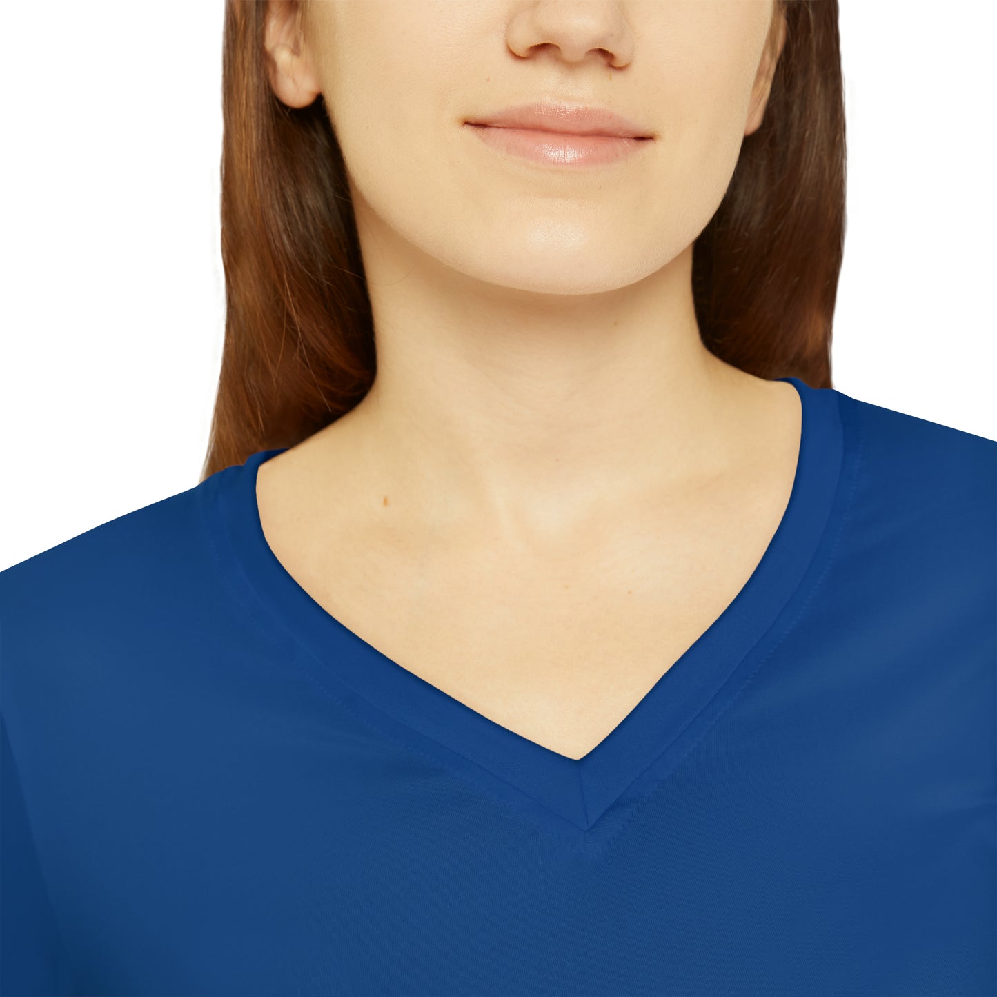 Women's Long Sleeve V-neck Shirt (AOP)