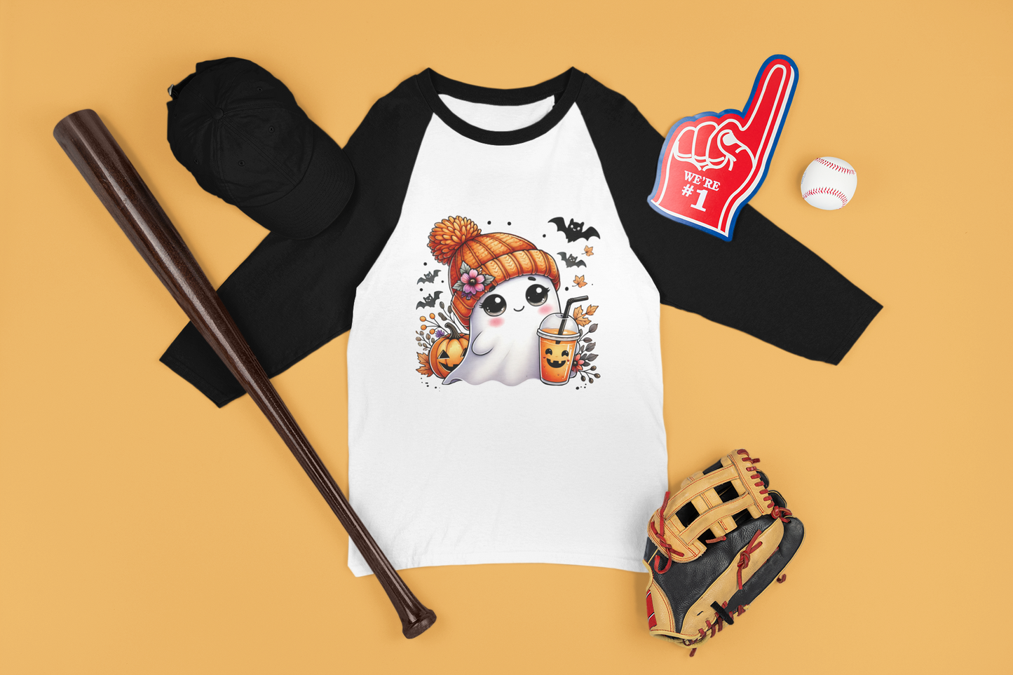 Halloween Cute Ghost ~ Printed In The USA