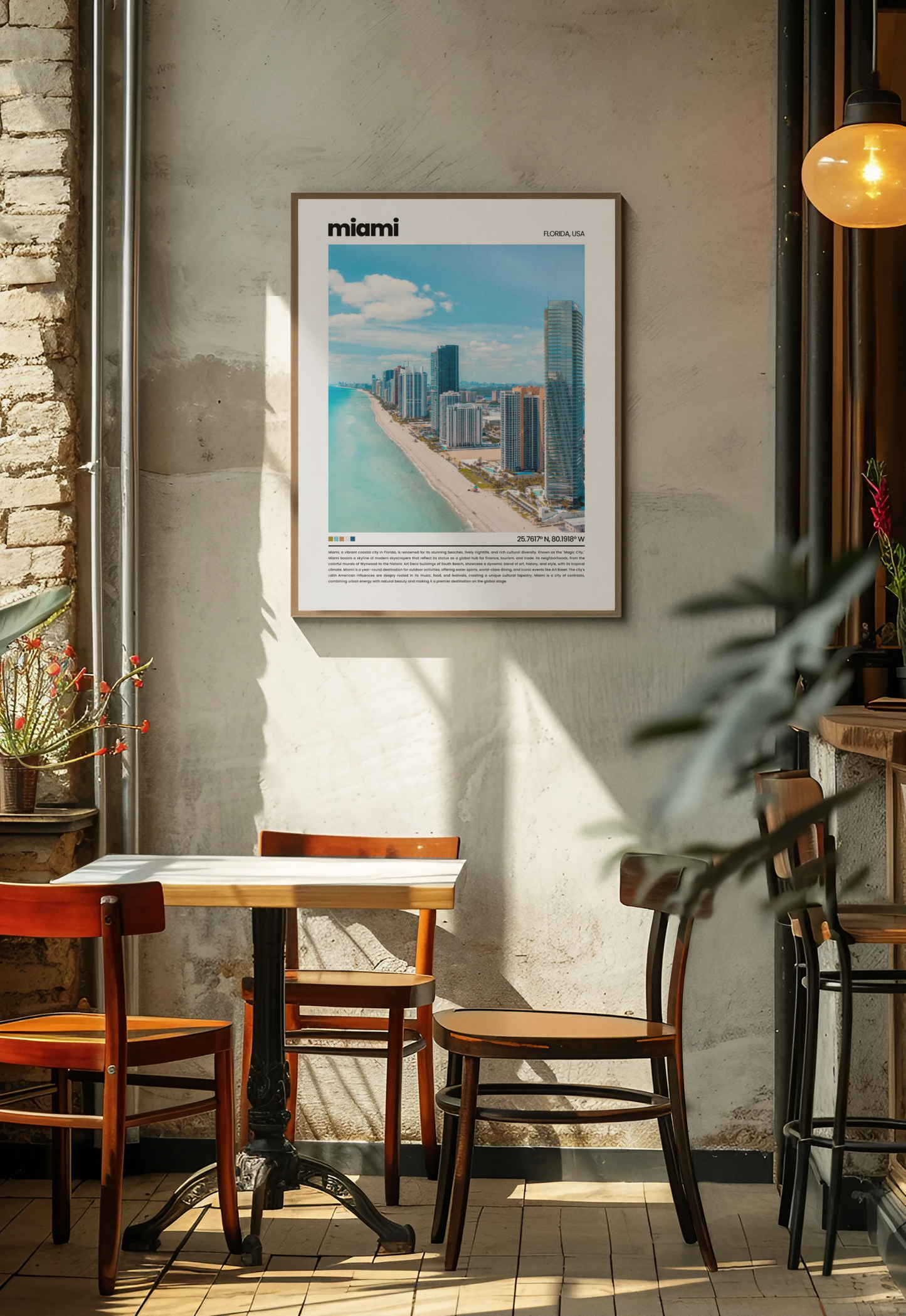 Miami Premium Poster