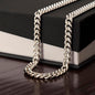 Gift for Son From Dad "I Am The Storm" Chain Necklace