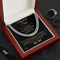 Gift for Son From Dad "I Am The Storm" Chain Necklace