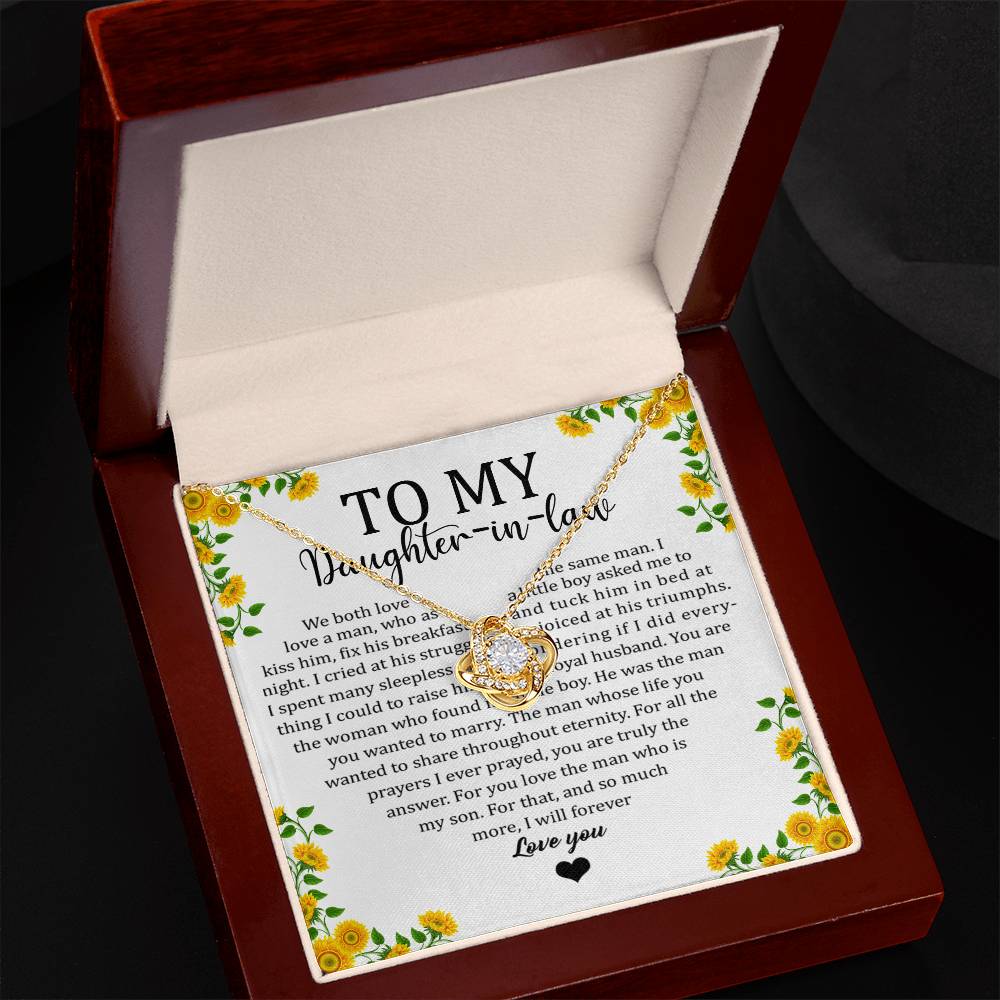 We Both Love The Same Man, To My Daughter-in-law Necklace from mother-in-law, Birthday Gift for daughter-in-law gift on wedding day