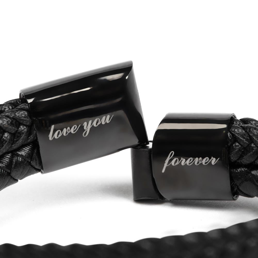 To My Son - Gift For Son - Love You Forever Bracelet