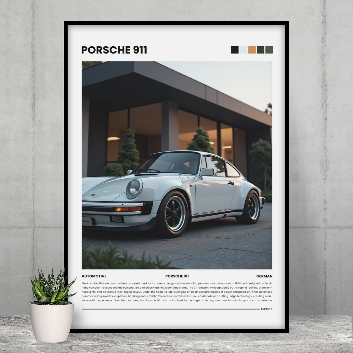 PORSCHE 911 (White)