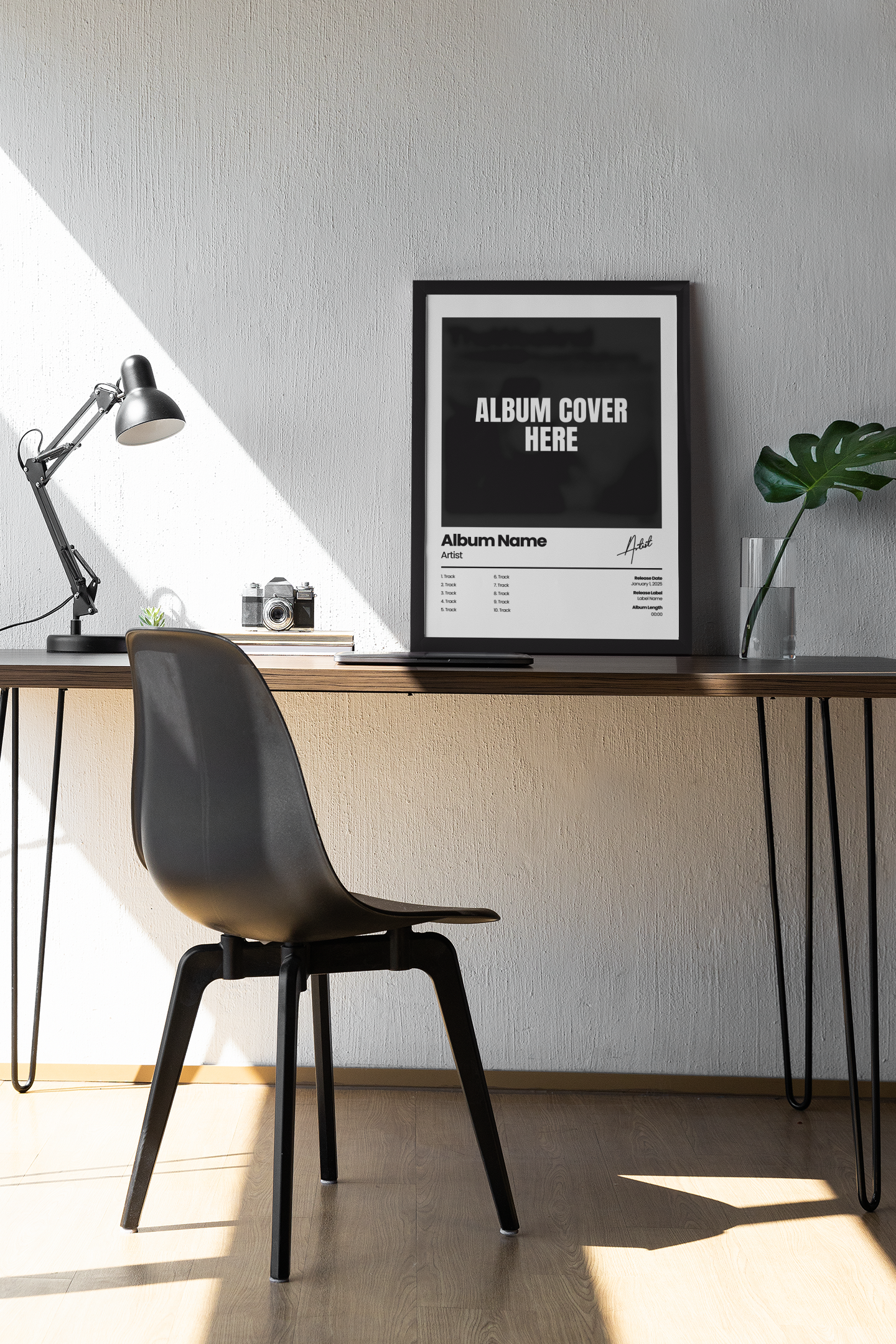 Custom Album Premium Poster