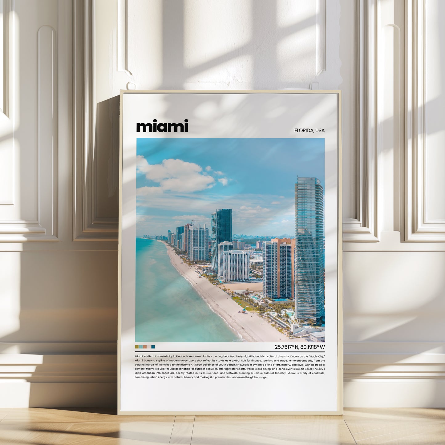 Miami Premium Poster