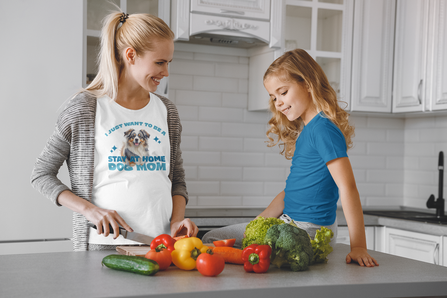 I Just Want To Be A Stay At Home Dog Mom T-Shirt