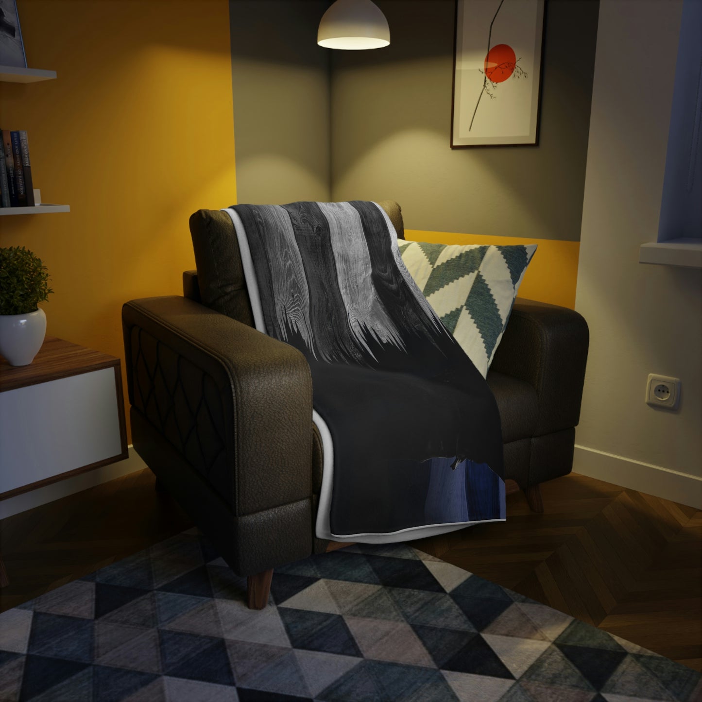 Thin Blue Line Personalized Blanket