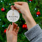 Christmas Family Ornament -  Family Names Christmas 2022 - Christmas Tree Clipart