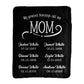 My Greatest Blessings Call Me Mom Personalized Blanket