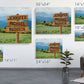 Mountains Multi-Names Personalized Premium Canvas