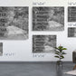 Black and White Autumn Road Multi-Names Personalized Premium Canvas
