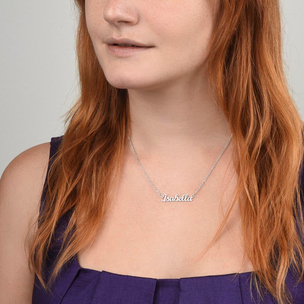 I Choose You To Be My Wife - Custom Name Necklace