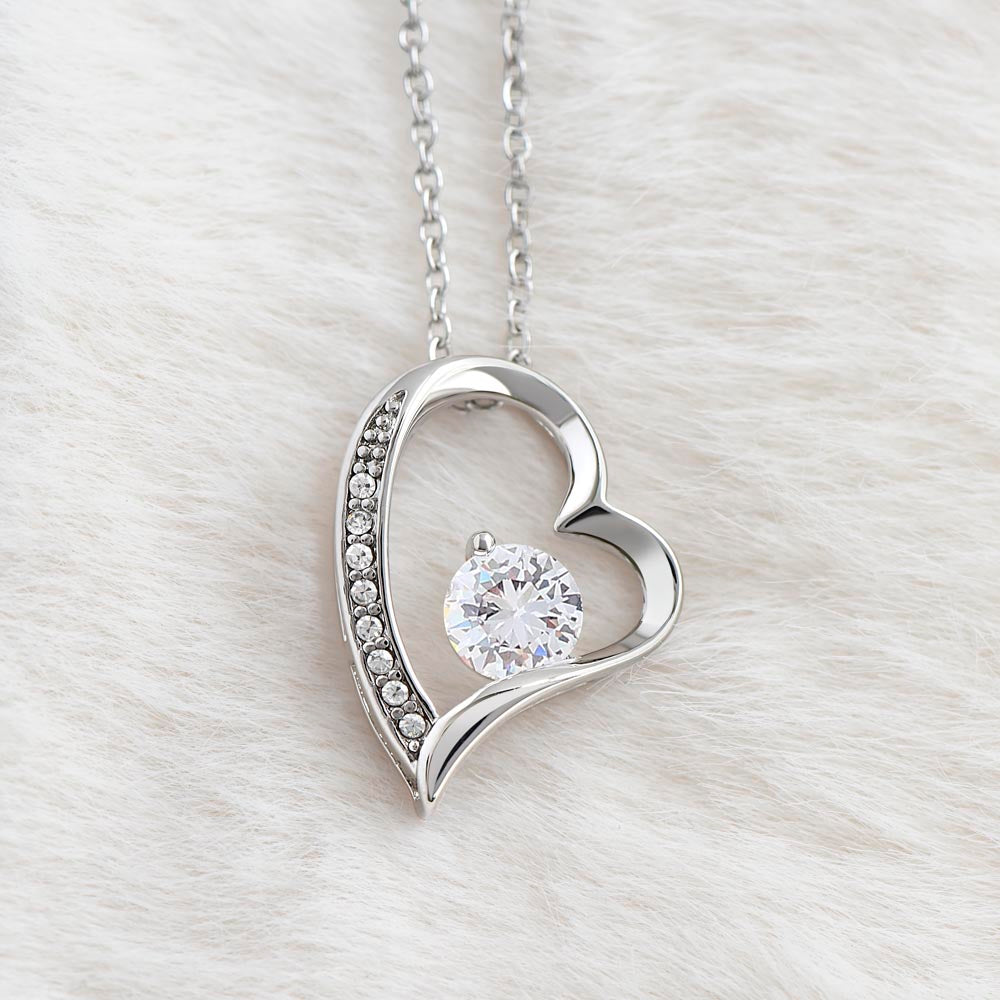 To My Wife - Endless Love, Enduring Affection - Forever Love Necklace