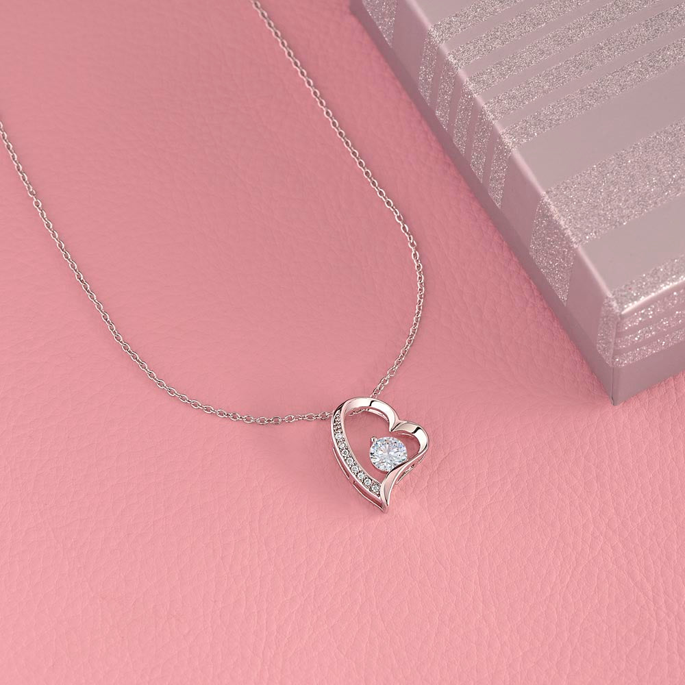 To My Wife - Endless Love, Enduring Affection - Forever Love Necklace