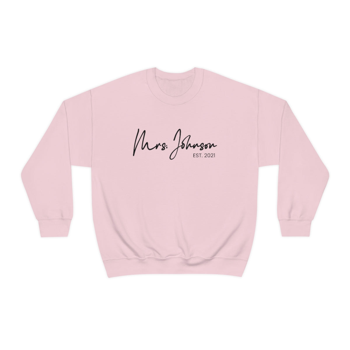 Personalized Gift for Bride Crewneck Sweatshirt