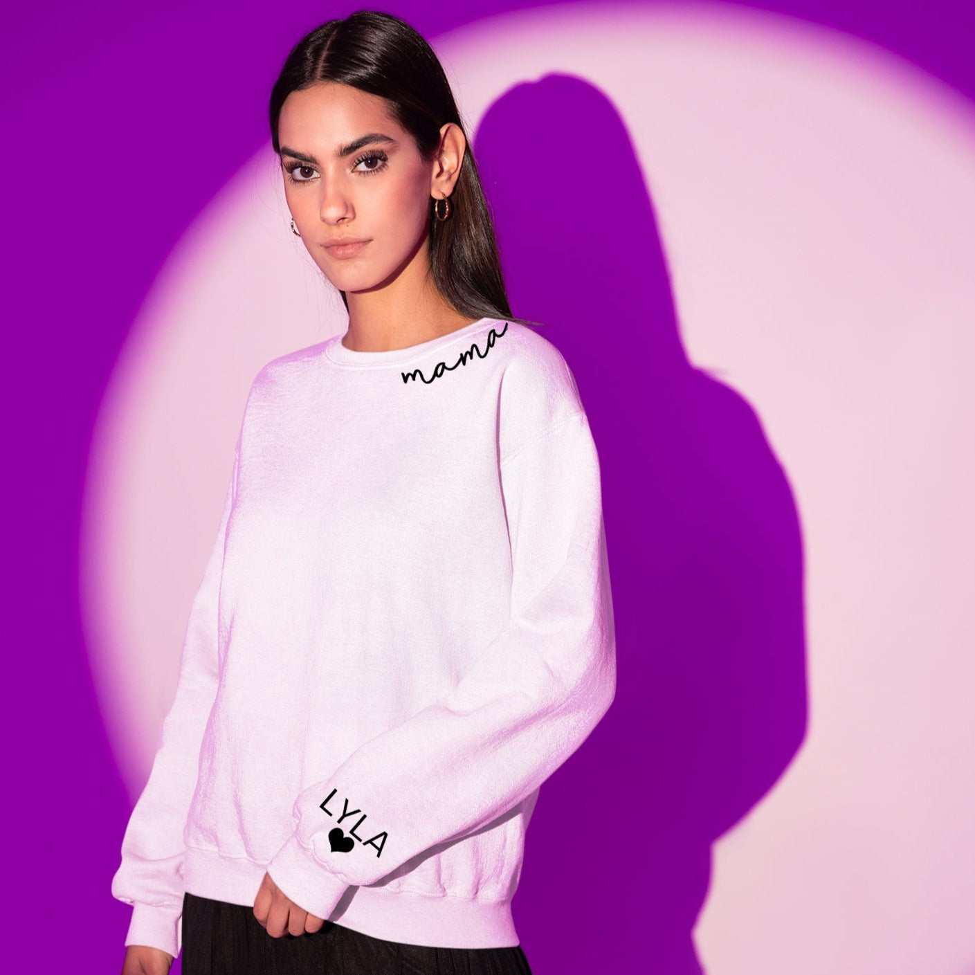 Personalize Mama Premium Sweatshirt