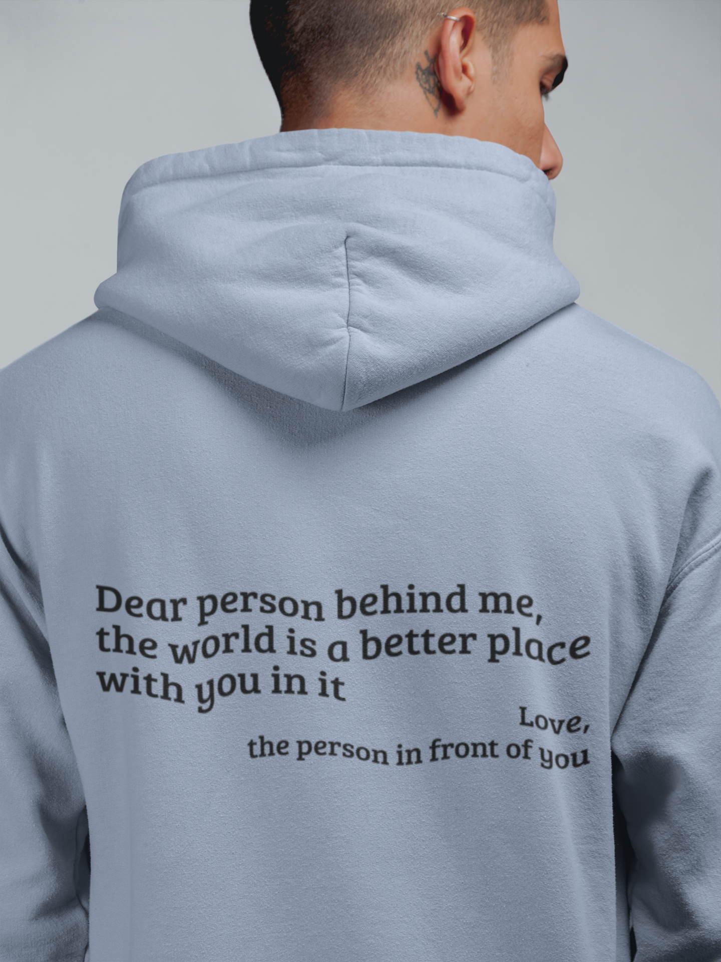 Dear Person Behind Me Premium Hoodie