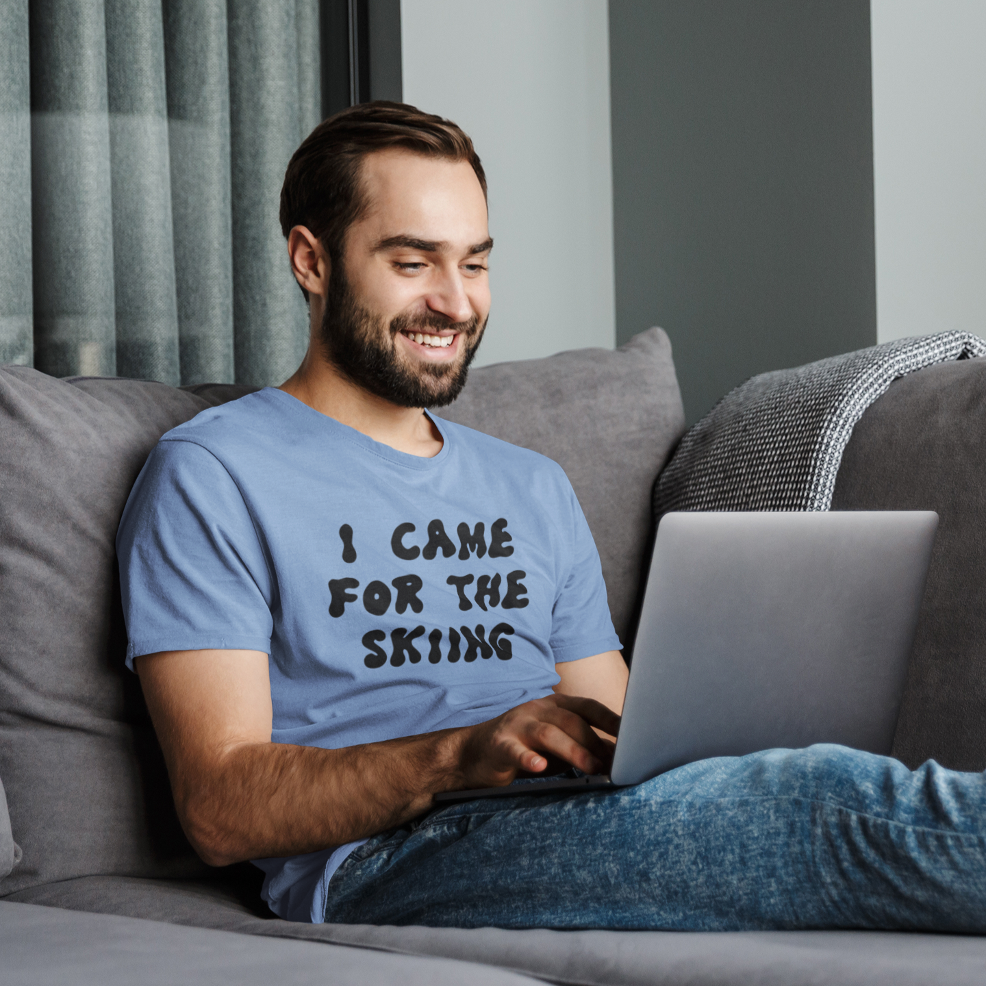 I Came For The Skiing T-Shirt