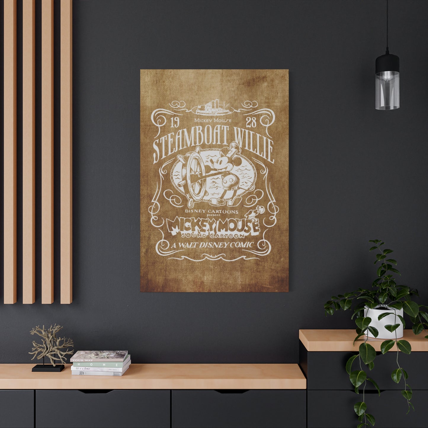 Steamboat Willie Rugged Premium Canvas