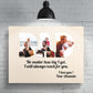 Dad Personalized Photo Premium Canvas (Plain Version)