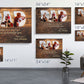 Dad Personalized Photo Premium Canvas (Wood Version)