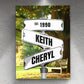 Personalized Vintage Street Sign