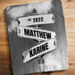 Vintage Street Sign Personalized Premium Blanket