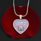 I Will Carry You | Personalized Photo Memorial Premium Necklace