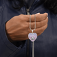 I Will Carry You | Personalized Photo Memorial Premium Necklace