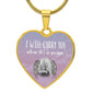 I Will Carry You | Personalized Photo Memorial Premium Necklace