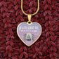 I Will Carry You | Personalized Photo Memorial Premium Necklace