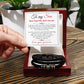 To My Son - Gift For Son - Love You Forever Bracelet