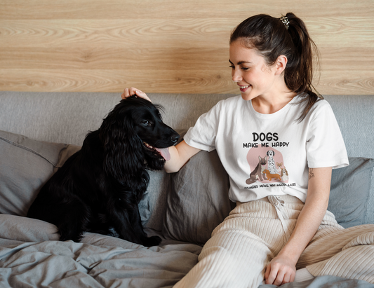 Dogs Make Me Happy, Humans Not So Much T-Shirt
