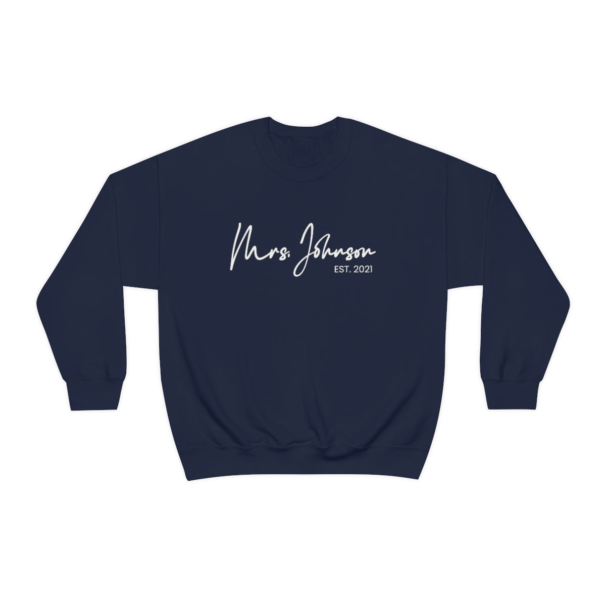 Personalized Gift for Bride Crewneck Sweatshirt