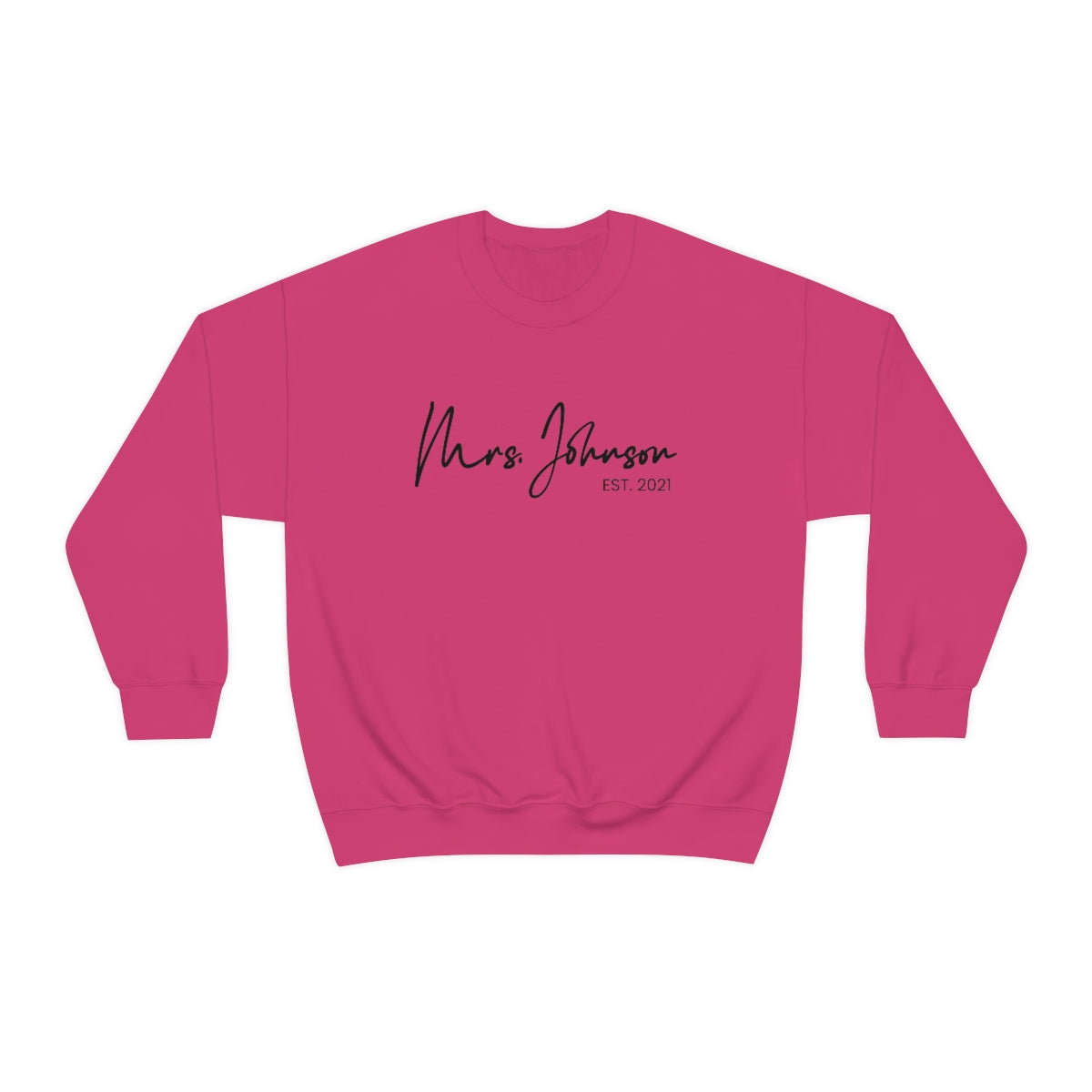 Personalized Gift for Bride Crewneck Sweatshirt