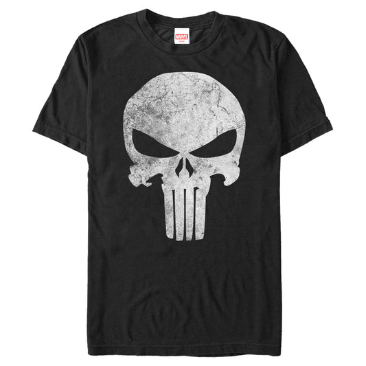 Men's Marvel Punisher Distressed Skull T-Shirt