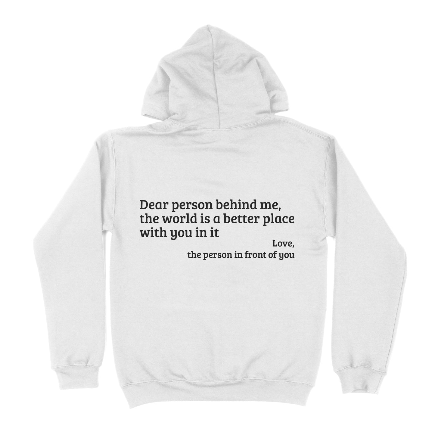 Dear Person Behind Me Premium Hoodie