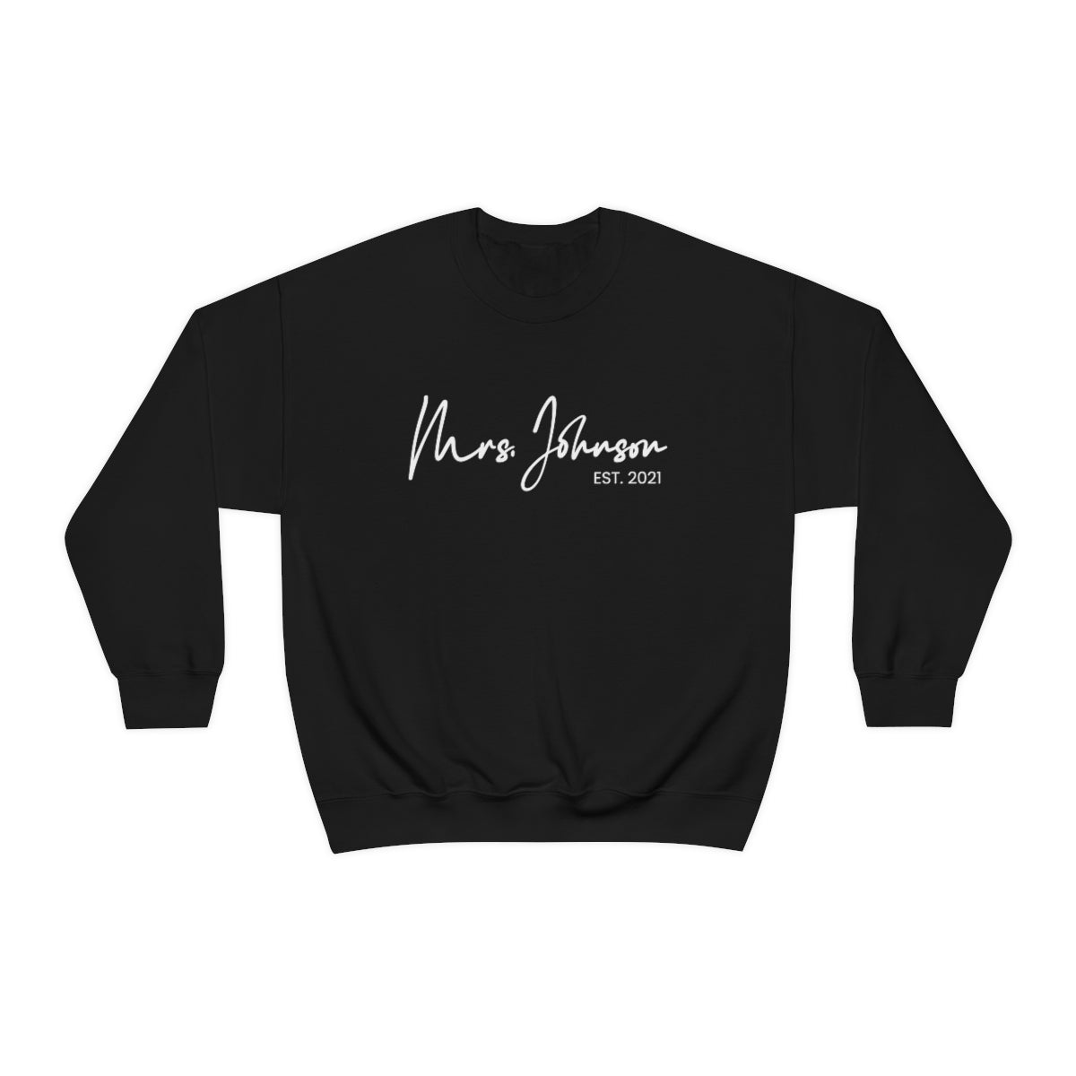 Personalized Gift for Bride Crewneck Sweatshirt