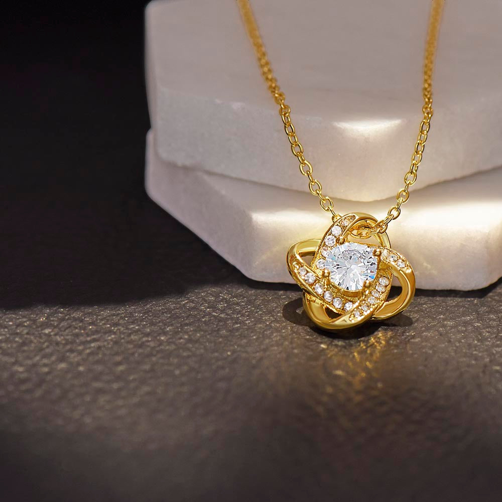 My Dear Valentine - Love Knot Necklace