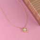 I'm Lucky Because I Have You - Love Knot Necklace