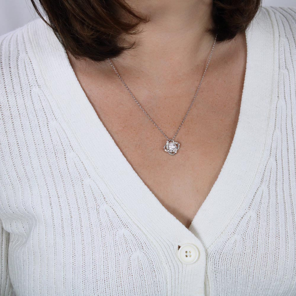 My Dear Valentine - Love Knot Necklace
