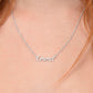Woman I Love - Custom Name Necklace