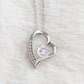 To My Wife - Endless Love, Enduring Affection - Forever Love Necklace