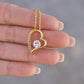 To My Wife - Endless Love, Enduring Affection - Forever Love Necklace