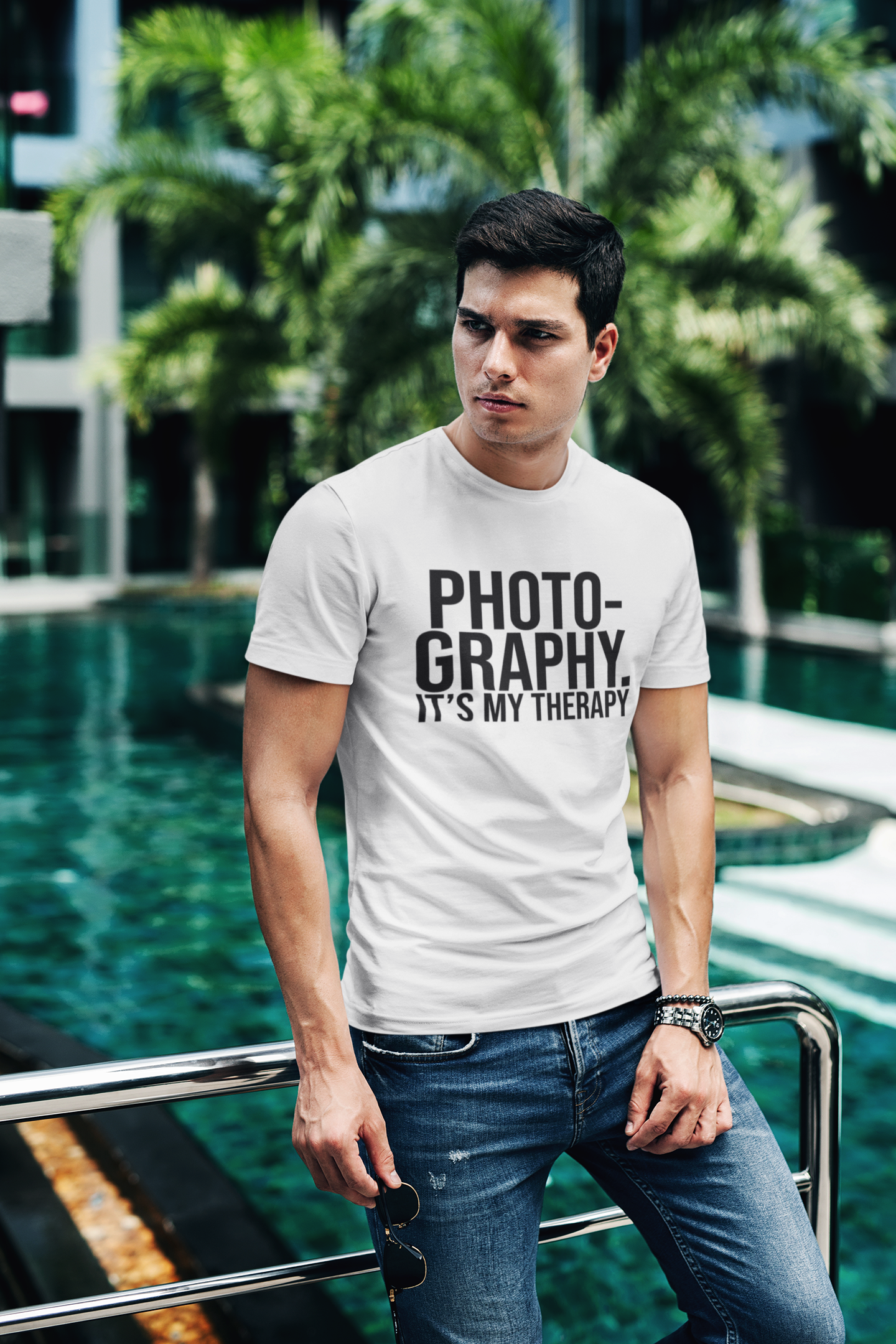 Photography It's My Therapy T-Shirt