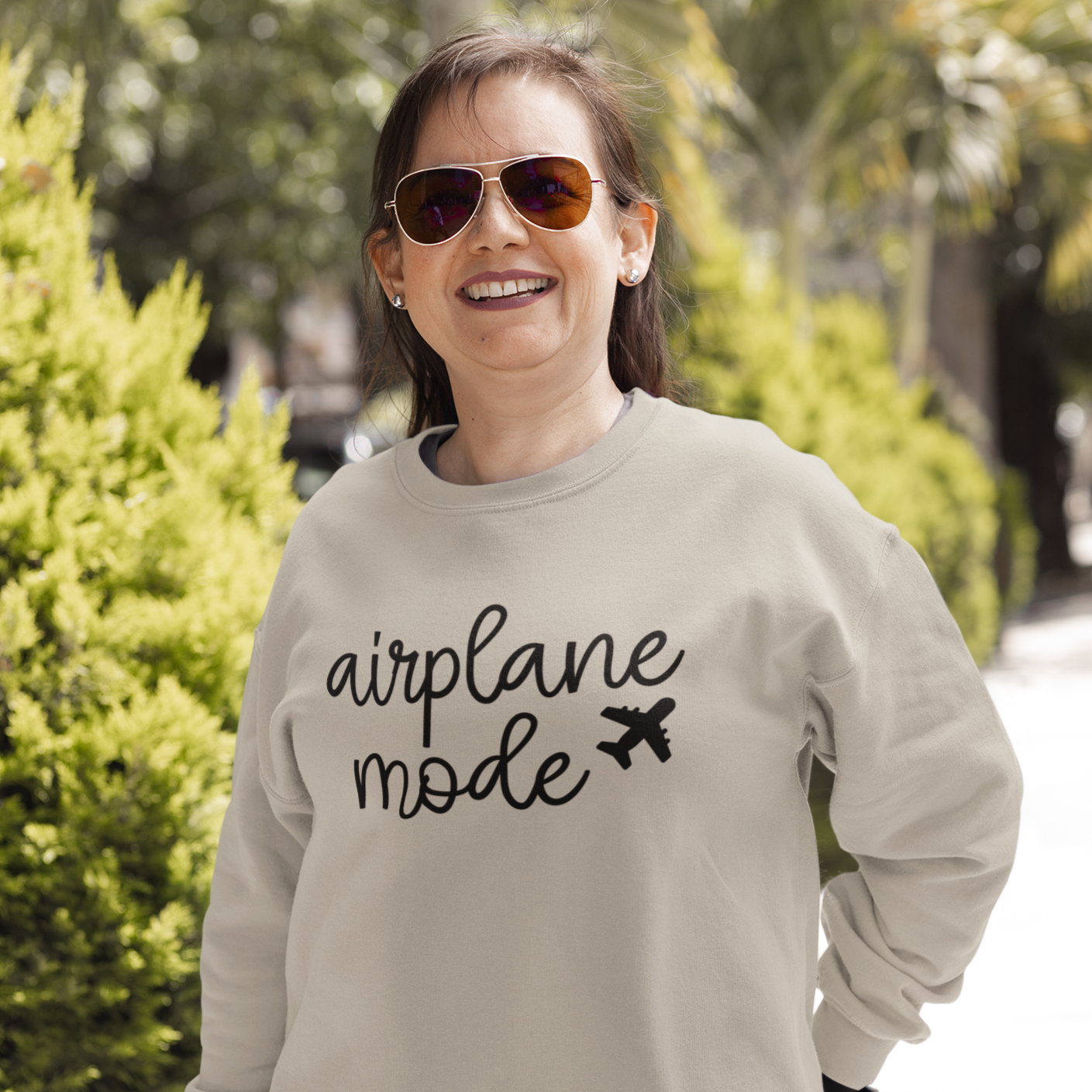 Airplane Mode Premium Sweatshirt