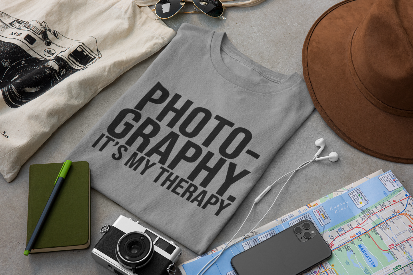 Photography It's My Therapy T-Shirt