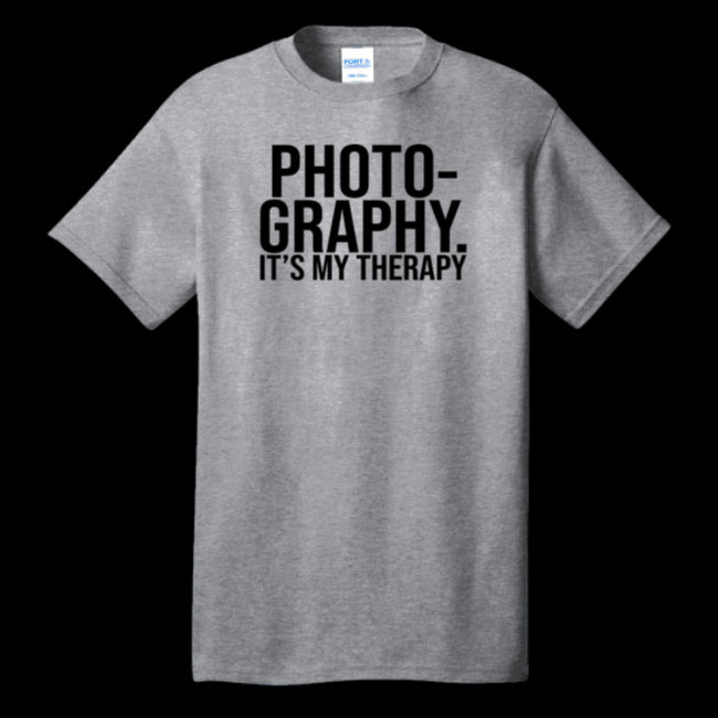 Photography It's My Therapy T-Shirt