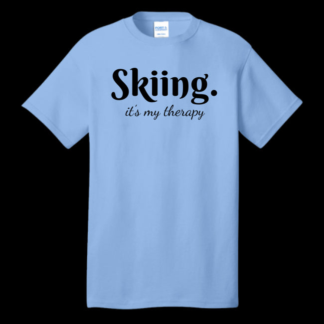 Skiing It's My Therapy T-Shirt (Alternative)